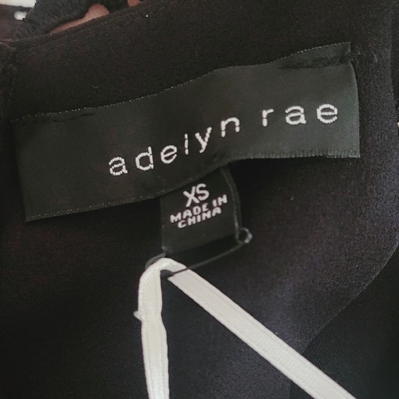 ADELYN RAE Loretta Midi Black Dress Size XS - Picture 5 of 7